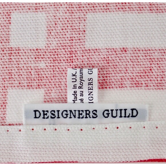 Designers Guild Tea Time Picnic Tablecloth 6 Tea Cup Napkins Made in the UK RARE - Picture 9 of 9